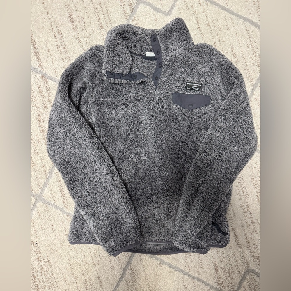 Women’s LL Bean Hi-Pile Fleece Pullover